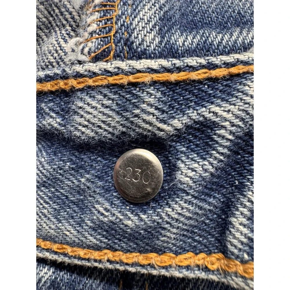 Levi's 550 Jeans Vintage Y2K Relaxed Fit Tapered Leg Distressed Denim 36X32 *SEE